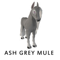 Ash Grey Mule