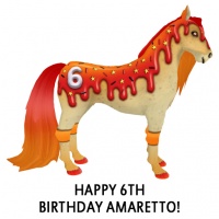 Happy 6th Birthday Amaretto!