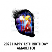 Happy 12th Birthday Amaretto!