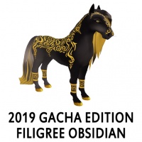 2019 Gacha Edition - Filigree Obsidian