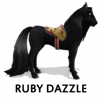 Saddle Ruby Dazzle