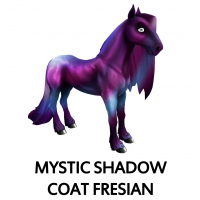 Mystic Shadow Crazed Coat Friesian