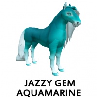 Jazzy Gem - Aquamarine American Miniature