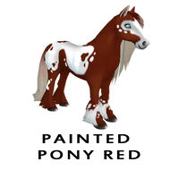 Painted Pony Red