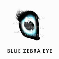 Blue Zebra Eye