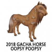 2018 Gacha Horse Oopsy Poopsy