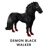 Demon Black Walker