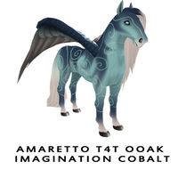 Amaretto T4T OOAK Imagination Cobalt