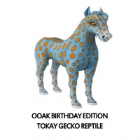 OOAK Birthday Edition - Tokay Gecko Reptile