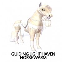 Guiding Light Haven Horse - Warm