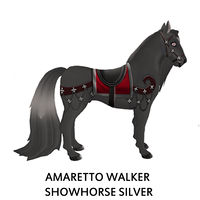 Amaretto Walker Showhorse – Silver