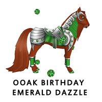 Emerald Dazzle Saddle