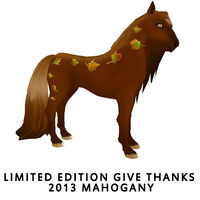 Limited Edition Give Thanks 2013- Mahogany