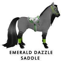 Saddle Emerald Dazzle