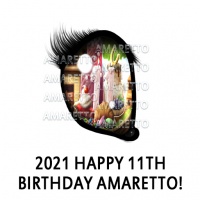 2021 Happy 11th Birthday Amaretto!