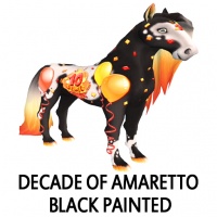 Decade of Amaretto Black Painted