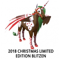 2018 Christmas Limited Edition - Blitzen