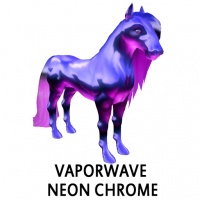 10th Anniversary OOAK Vaporwave - Neon Chrome