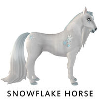 Snowflake Horse