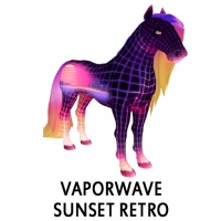 Vaporwave - Sunset Retro