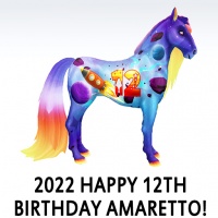 Happy 12th Birthday Amaretto!