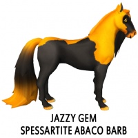 Jazzy Gem - Spessartite Abaco Barb