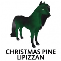 Christmas Pine Lipizzan