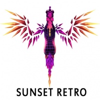 Sunset Retro Mega Crystal Wing