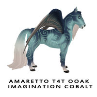 Amaretto T4T OOAK Imagination Cobalt