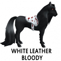 White Leather Bloody