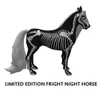 Limited Edition Fright Night Horse