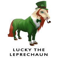 2016 St Patrick's Day - Lucky the Leprechaun