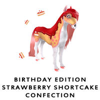 Birthday Edition Strawberry Shortcake Confection