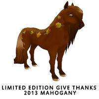 Limited Edition Give Thanks 2013- Mahogany