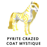 Pyrite Crazed Coat Mystique