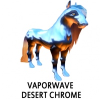 10th Anniversary OOAK Vaporwave - Desert Chrome