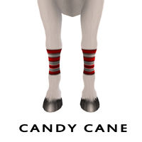 Candy Cane Socks