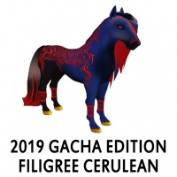 2019 Gacha Edition - Filigree Cerulean