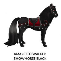 Amaretto Walker Showhorse – Black