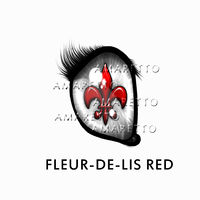 Fleur-de-lis Red