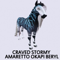 Craved Stormy Amaretto Okapi - Beryl