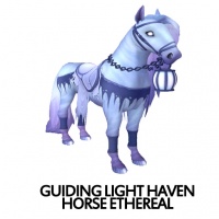 Guiding Light Haven Horse - Ethereal