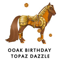 Topaz Dazzle Saddle