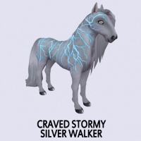 Craved Stormy Silver Walker