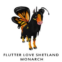 Charmed Flutter Love Shetland – Monarch