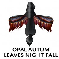 Opal Autumn Leaves Night Fall