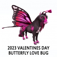 2023 Valentines Day - Butterfly Love Bug