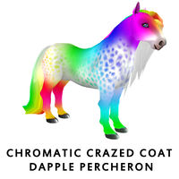 Chromatic Crazed Coat Dapple Percheron