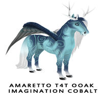 Amaretto T4T OOAK Imagination Cobalt