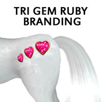 Tri Gem Ruby Branding